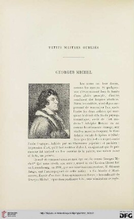3. Pér. 18.1897: Georges Michel : petits maîtres oubliés