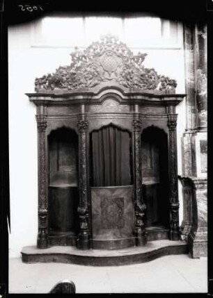 Klosterkirche; Beichtstuhl