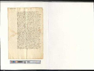 Testament des Bürgers Gherd Louwen, besiegelt durch die Ratsmannen Godeke Tzerstede und Meyne Tobingk.