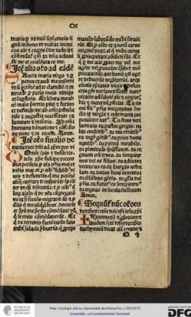 In memoriam et gloriam et laudem sancte resurrectionis tue hymnum dicat omnis creatura...