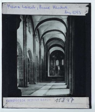 Maria Laach, Abteikirche : Innenensicht, Blick nach O