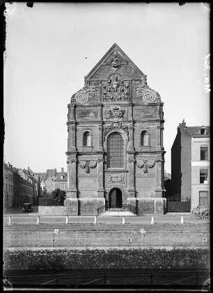 Niederlande, Maastricht. Fassade der Augustijnenkerk, um 1600/1650