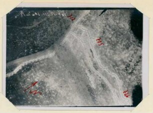 Foto von Stellungen südlich der Höhe "Toter Mann" (Luftbild)