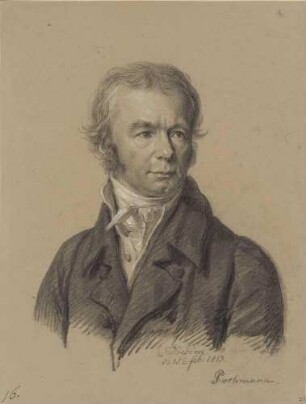 Bildnis Pochmann, Traugott Leberecht (1762-1830), Maler