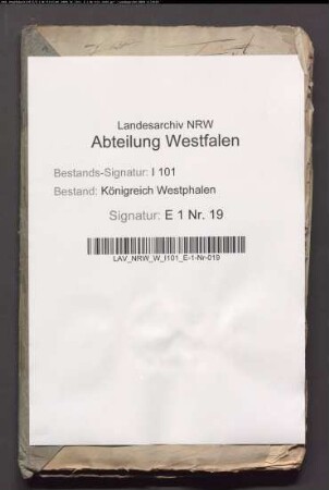 Schuldenstand des Stifts St. Mauritz und Simeon zu Minden (außer zinsbare Kapitalien)