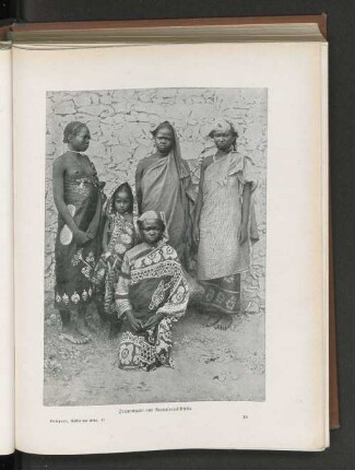 Frauentypen aus Aequatorial-Afrika