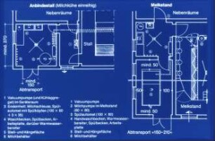 Melktechnik im Anbindestall und im Melkstand