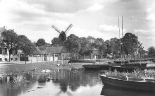 Werder (Havel). Mühlenblick, Ansichtskarte