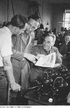 Freital. Karl Pouva KG Freital, Juli 1953