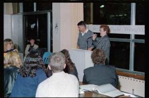 Fotografie: Elternsprechtag an der Berlin American High School in Berlin-Dahlem