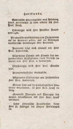 Heilkunde