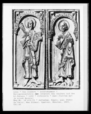 Reliquienschrein des Johannes des Täufers und des heiligen Pelayo
