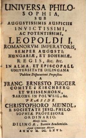 Universa Philosophia