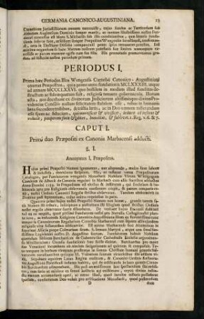 13-41, Periodus I