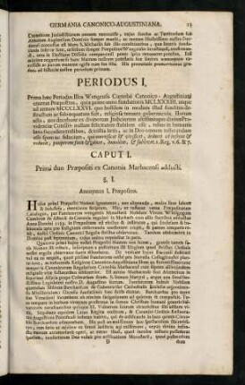 13-41, Periodus I
