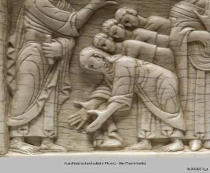 Gott segnet Noah und seine Familie und Noah als Weinbauer - SA08