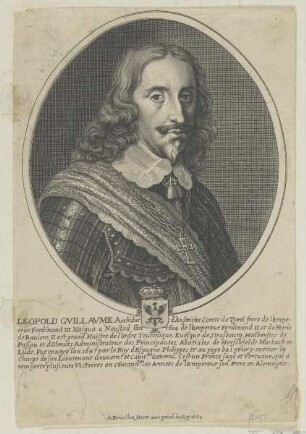 Bildnis des Leopold Gvillavme d`Austriche