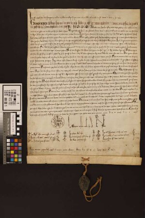 Mainz (Weißfrauen): Transsumpt von Bulle Papst Gregors IX. von 1227-06-10 (?)