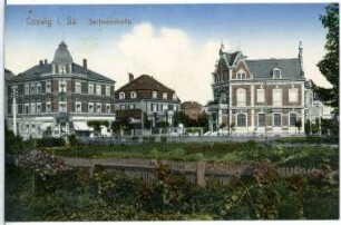 Coswig. Sachsenstraße