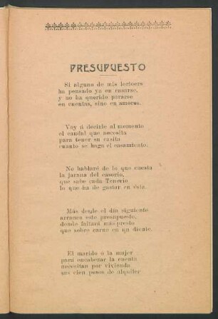 Presupuesto
