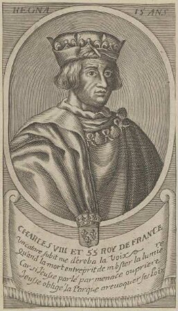 Bildnis des Charles VIII., König von Frankreich