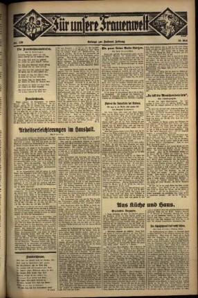 Zweite Ausgabe vom Donnerstag, den 26. Mai 1932.
