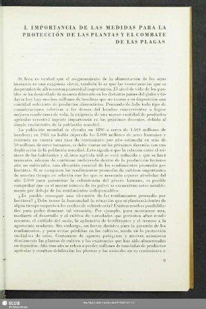 I. Importancia De Las Medidas Para La Protección De Las Plantas El Combate De Las Plagas