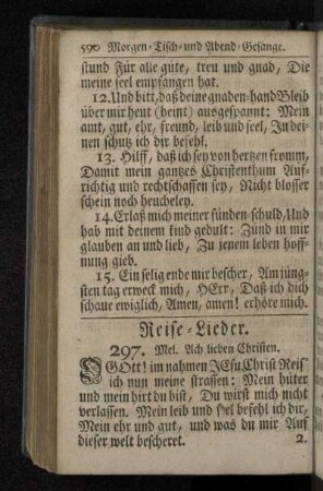 Reise-Lieder.