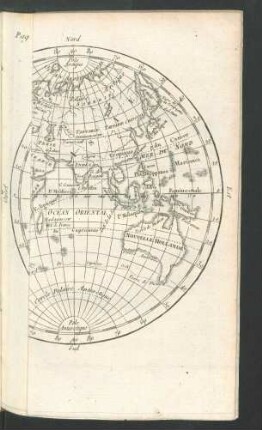 Tafel: Mappe-monde divisée en se quatre parties
