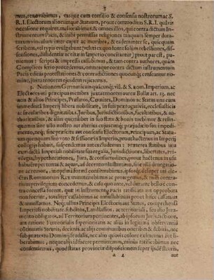 Capitulatio Leopoldo Caesari : Praescripta 18. Iulii An. 1658.