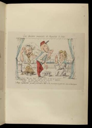 Les derniers moments de Napoléon le Petit