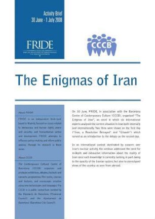 The enigmas of Iran