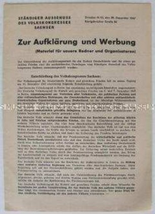 Schulungsmaterial für Redner und Organisatoren des Ständigen Ausschusses des Volkskongresses