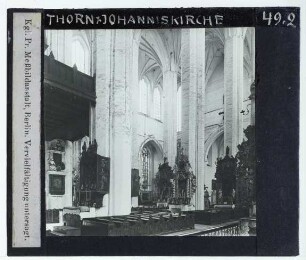 Thorn, St. Johannis : Innenansicht, Blick nach NO