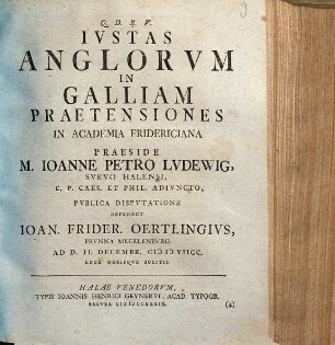 Iustas Anglorum in Galliam praetensiones