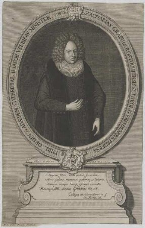 Bildnis des Zacharias Grapius