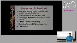Overview of Upipe modules for broadcast professionals