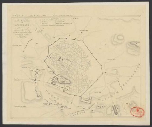 A new plan of Athens and of the remains of ancient buildings ...