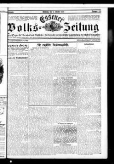 Essener Volks-Zeitung. 1869-1941