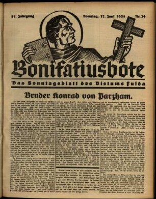 Ausgabe vom Sonntag, den 17. Juni 1934.