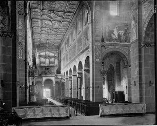Gengenbach Benediktinerkloster Katholische Sankt Marien Kirche Innenansicht