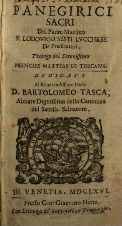Panegirici sacri