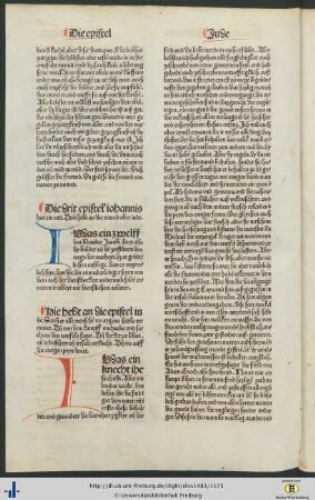 Die epistel iude