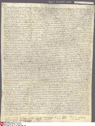 1590, Die von Zesterfleth leihen eine Summe Geldes vom Bremer Domcapitel.