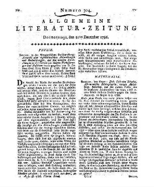 Der Einsiedler in Helsa. Berlin, Leipzig: Decker 1786