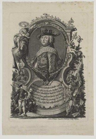 Bildnis des Friderich von Preußen