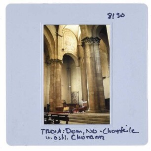 Troia, Santa Maria Assunta (Dom) : Innenansicht Chor
