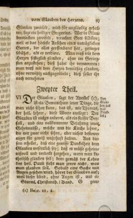 97-104, Zweyter Theil