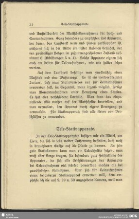 Tele-Stativapparate