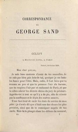 Correspondance 1812 - 1876 : (Sand), 3